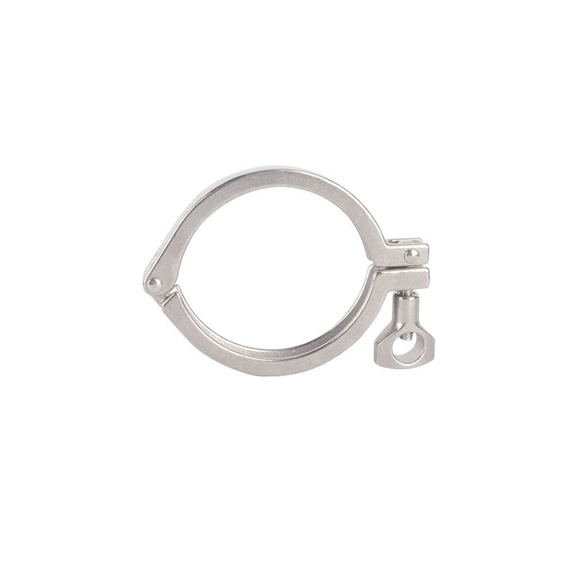 SENFUID 3"" Sanitary Tri Clamp 304 Stainless Steel Clover Heavy Duty Pack of 1 - Image 3